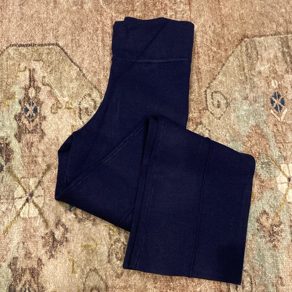 J Crew Navy Delaney Kick Out Sweater Pant Size XS